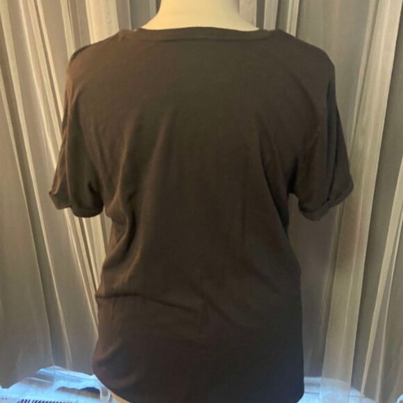 Torrid size 3 Black Slub Knit Smooth As Tennessee Whiskey Vintage Crew Tee - Picture 7 of 7